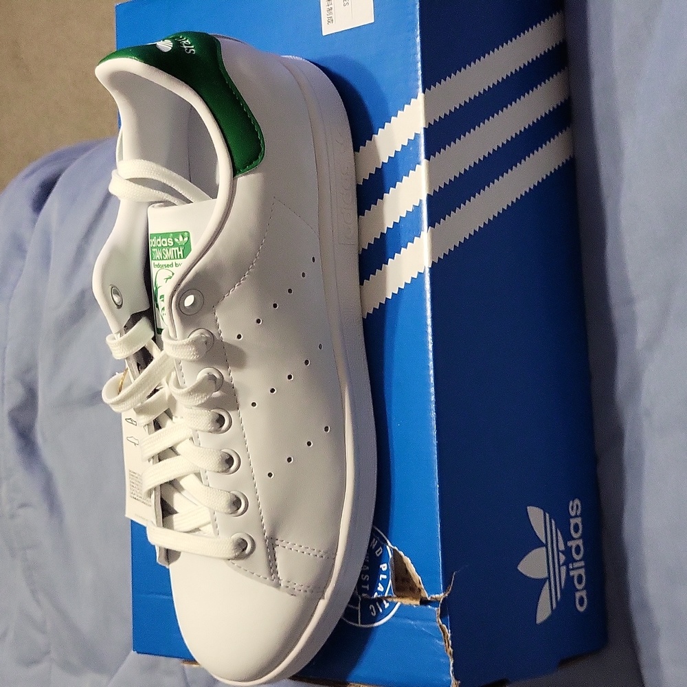 Shoes Adidas Stan Smith White/green size 8/½